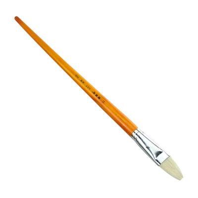 硬毛画笔猪鬃油画笔榭得堂