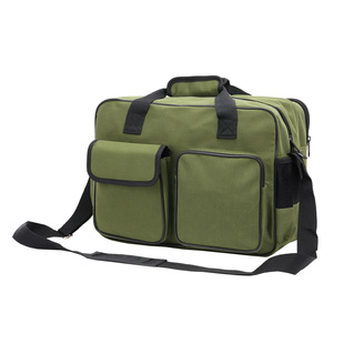 做生意多层帆布售票员收钱男包加厚生意收钱帆布耐磨小包斜挎女包