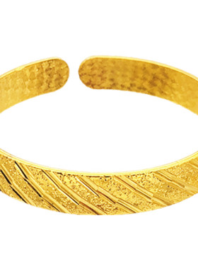 加厚满天星手镯细沙流星雨铜镀金