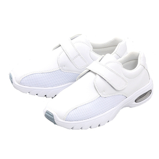 正品日本护士鞋透气运动气垫休闲鞋舒适大码医生鞋超轻男女款