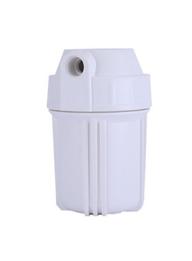5寸白色滤瓶净水器pp虑加厚防爆