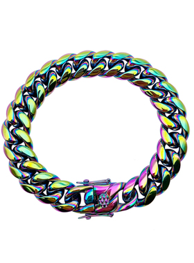 INS欧美潮牌炫彩嘻哈短款项链