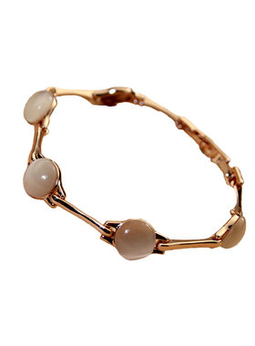 猫眼石ol风镀金威妮华比拉手链