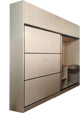 推拉移门木质全屋家具带顶柜包邮