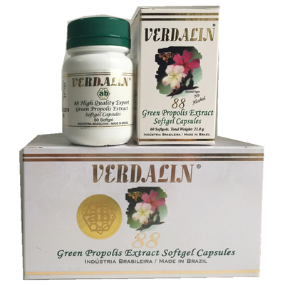 特价26-11月原装进口巴西绿蜂胶 正品AB Propolis蜂胶软胶囊降1瓶