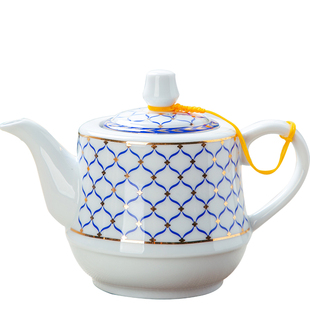 陶瓷功夫茶壶茶具套装带过滤网单壶茶杯整套大号容量家用泡茶器