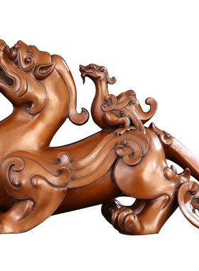 徽匠铜韵招财皮丘店铺貔貅摆件