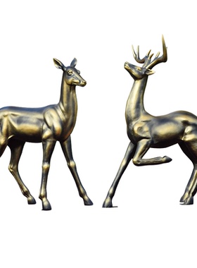 户外玻璃钢雕塑别墅草坪园林景观