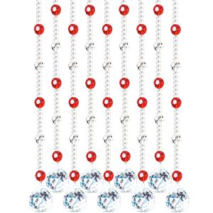 门帘珠帘水晶隔断帘成品玄关