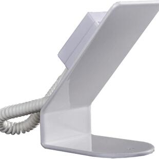 手机防盗展示架托金属L型铝合金磁吸弹簧线底座店铺通用体验演示防丢器内置钢丝电视空调遥控固定陈列支架锁