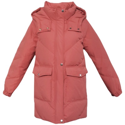 韩版加厚羽绒服女冬中长款小个子