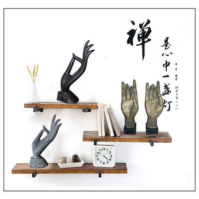 曲阳石雕青石手指摆件仿旧描金