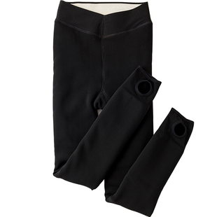 700克羊羔绒御寒神器3800D特厚冬季打底裤女保暖显瘦踩脚打底袜子