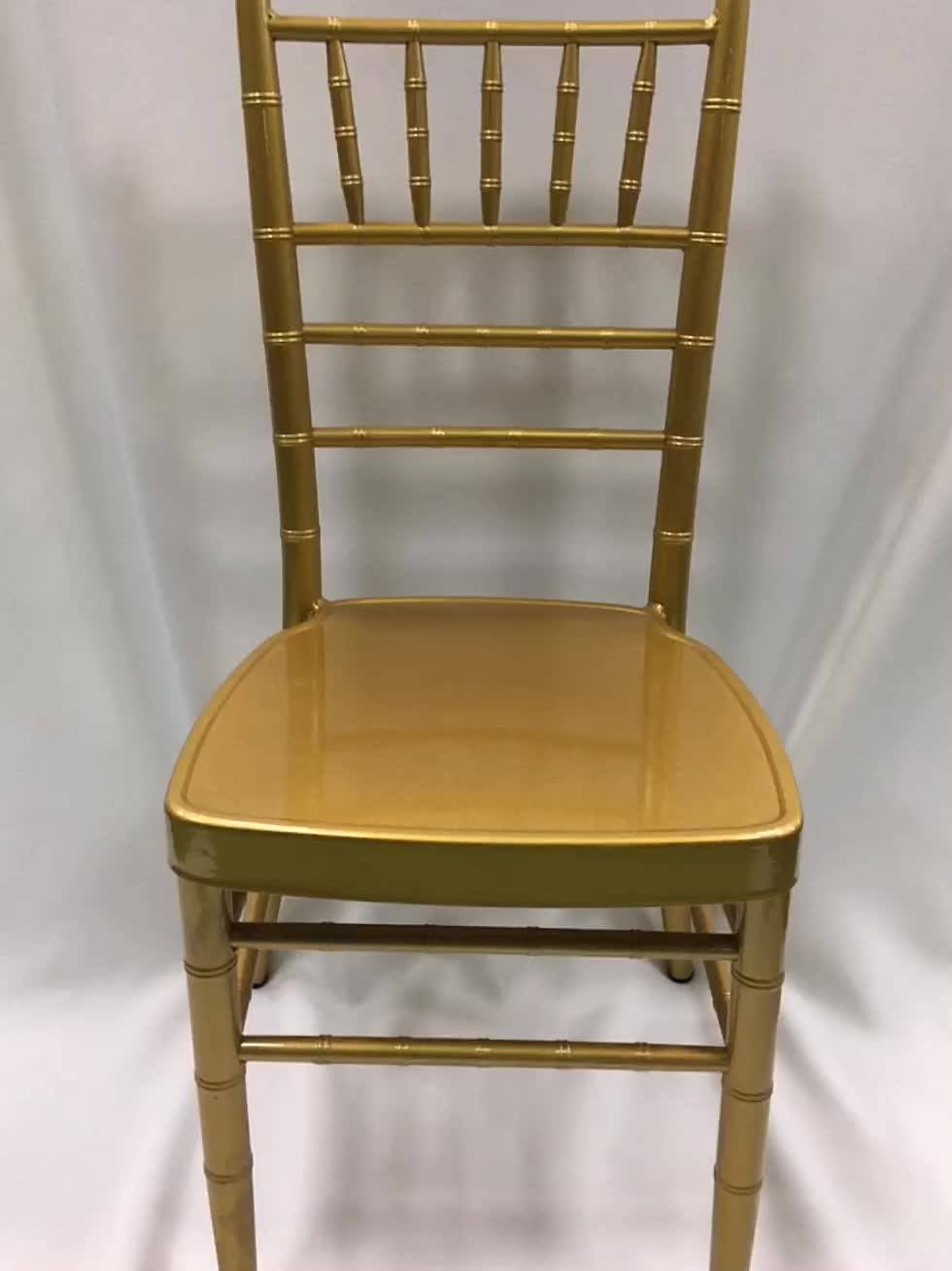 Best Selling Gold Chiavari Chair Tiffany Chair Hotel Banquet Chair Hm