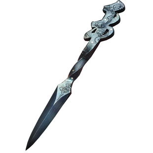 禾字号查长伟手工锻打精雕古马茶刀禾字茶剑撬茶刀高硬度普洱茶锥