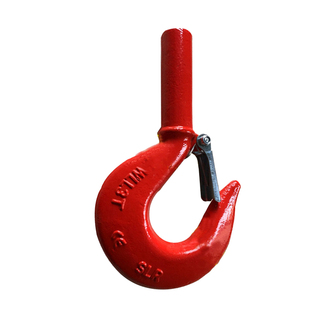 优质锻造直柄钩合金钢碳钢天车行车吊装挂钩直杆吊钩1t2吨3T5t7吨