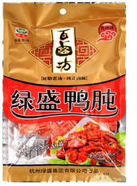 绿盛百卤坊鸭120g2鸭肫原味辣味
