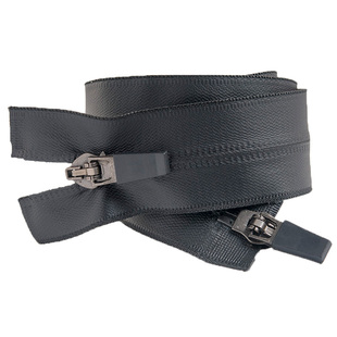 5号双头双开尾防水拉链优质胶膜皮羽绒服外套户外运动冲锋衣拉锁