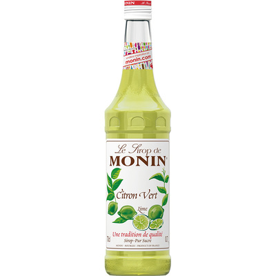 莫林MONIN青柠风味糖浆玻璃瓶装