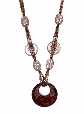 挂件水晶装饰品长款毛衣链包邮