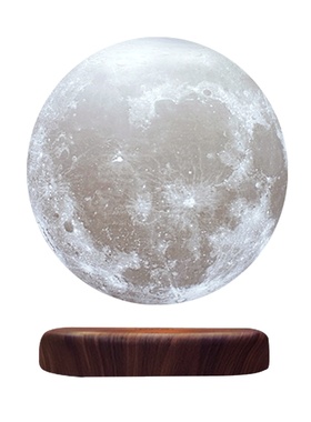 磁悬浮月球家居装饰纪念日摆件