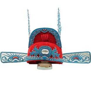 状元帽新郎官古装头饰乌纱帽女驸马戏帽戏曲戏剧盔帽小生京剧头饰