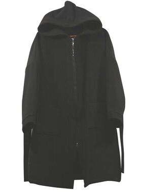 披风斗篷情侣黑色个性呢子大衣