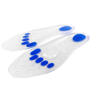 硅胶鞋垫全掌涌泉穴五指鞋垫超软减震加厚柔软按摩舒适透气鞋垫