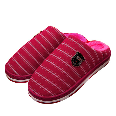 秋冬新品半包跟防滑可爱风棉拖鞋