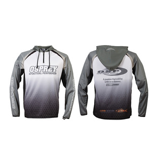 OSP防晒服Hooded速干Long Sleeve Model5长袖T恤钓鱼连帽路亚服