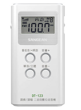 SANGEAN/山进袖珍双波段收音便携