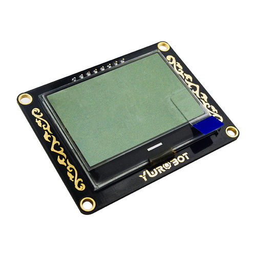 【YwRobot】适用于Arduino LCM12864液晶显示屏V2 模块 白底黑字