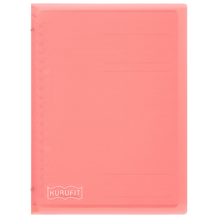 B5活页夹A5软壳记事本日本进口maruman满乐文KURUFIT轻便超薄手账