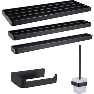 潜水艇毛巾架浴巾架烤漆黑白卫生间置物架毛巾杆浴室卫浴五金挂件