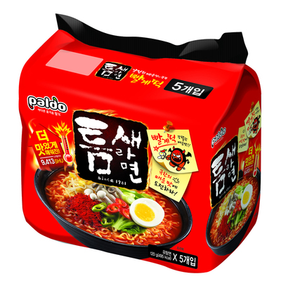 韩国方便面进口食品八道极地120g