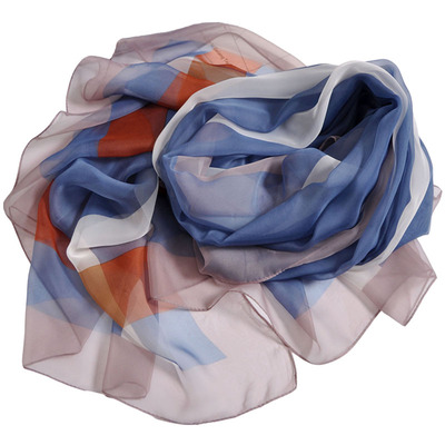 丝巾女2024新款夏季薄款