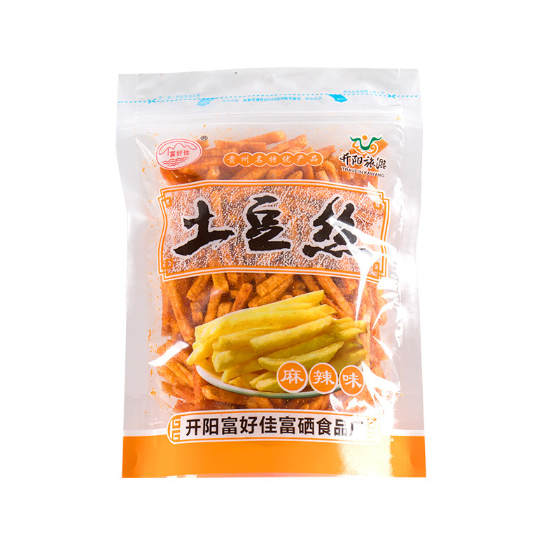 贵州特产开阳富好佳麻辣土豆丝网红辣条薯条薯片零食童年家乡味道