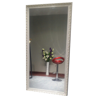 瘦身穿衣镜大镜子舞蹈镜落地挂壁衣帽间镜服装店镜子1256-JUOP