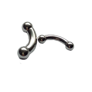 男女阴环系带pa直杆 粗杆 钛钢乳环乳钉舌钉舌扩防过敏潮人饰品