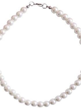 装饰品叠戴复古旗袍锁骨毛衣链