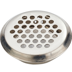 不锈钢柜门透气网圆形衣柜透气孔鞋柜橱柜散热口通风排气盖通风网