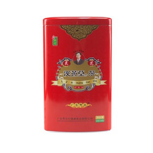 官方正品粤北行深山灵芝溪黄草茶天然选料罐装养生茶溪黄茶48小包