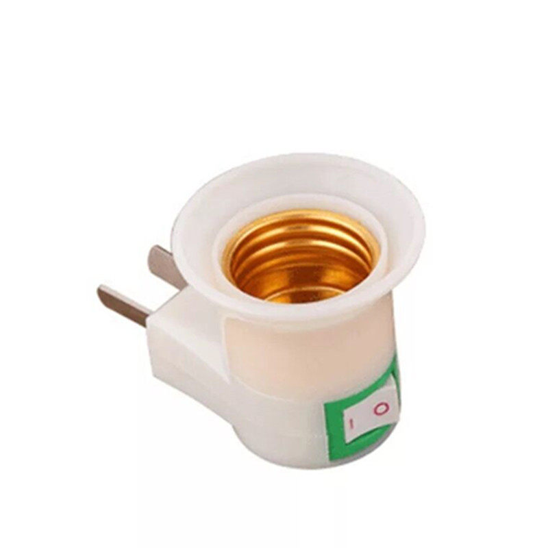 e27开关灯座壁式家用螺口旋转