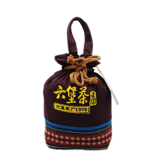 苍松六堡茶 0616-03熟茶陈茶老茶500g梧州茶叶六宝茶黑茶特级广西