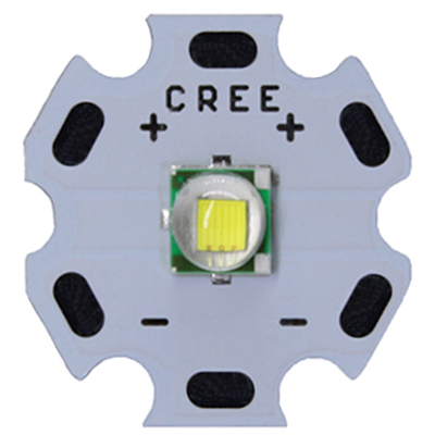 国产科锐CREE XML T6灯珠泡12V3.7V驱动线路板LED强光手电筒配件