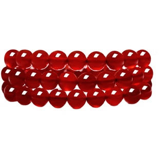 红玛瑙手链女情侣闺蜜水晶天然玉髓黑串本命马年首饰品男生日礼物