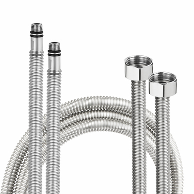 水龙头尖嘴不锈钢波纹管