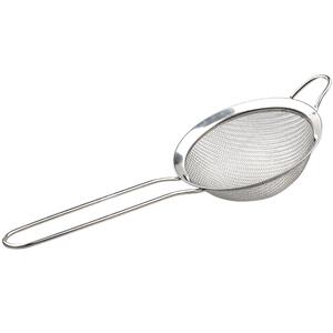 烘焙304手持不锈钢果汁豆浆过滤网筛油渣捞油格面粉筛子漏勺60目