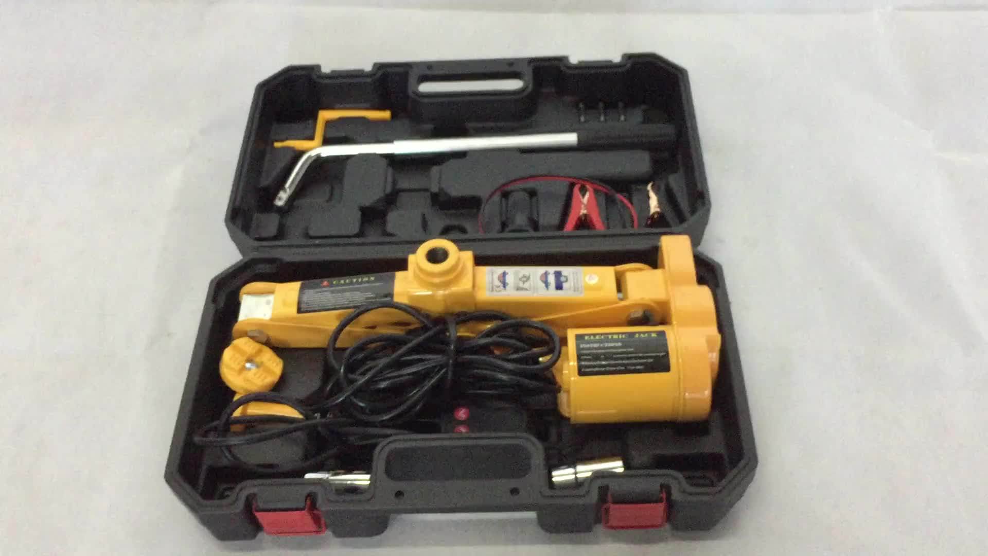 Mini 12v Electric Hydraulic Jack 120360mm Lift Height Types Of
