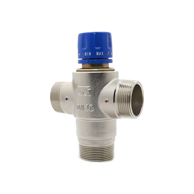 DN40热水器太阳能明装恒温混水阀